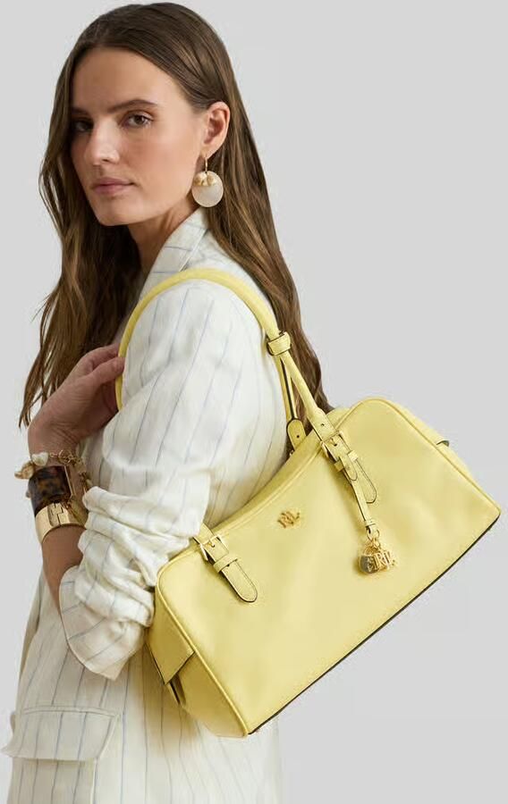 Lauren Ralph Lauren Handtas van echt rundleer - Foto 2
