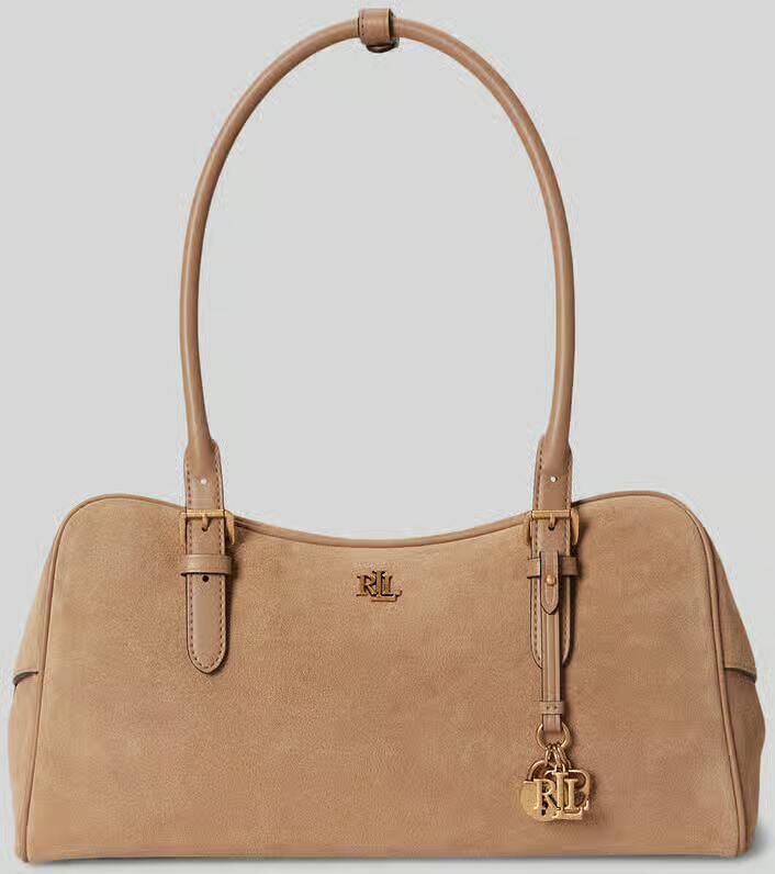 Lauren Ralph Lauren Handtas van echt suède veloursleder - Foto 2