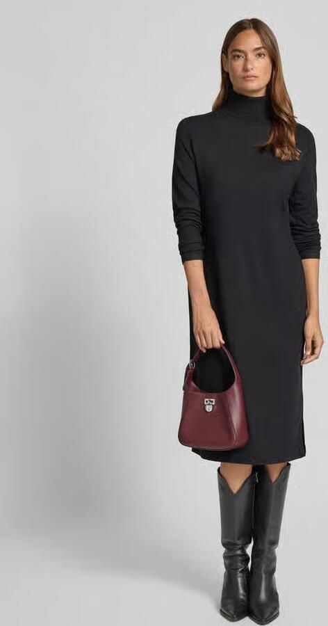 Lauren Ralph Lauren Handtas van rundleer met draagband - Foto 2