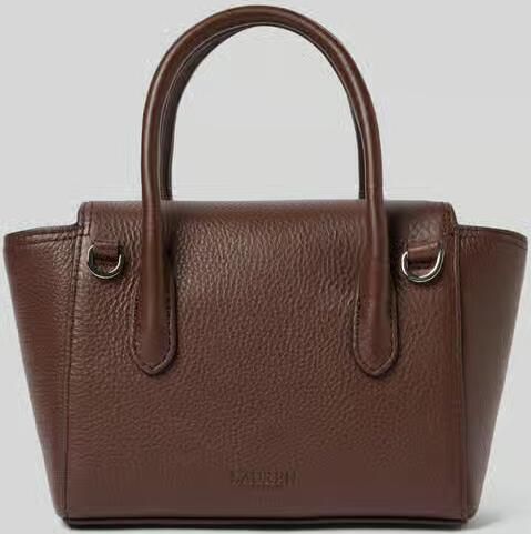 Lauren Ralph Lauren Satchels Tnnr Sm Schl-Satchel-Small in bruin - Foto 5