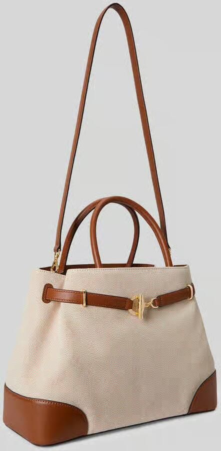 Lauren Ralph Lauren Handtas BLKE LG SCHL-SATCHEL-LARGE
