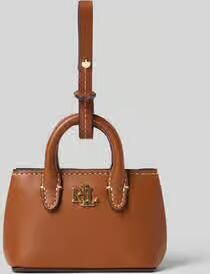 Lauren Ralph Lauren Hanger van leer met labelapplicatie