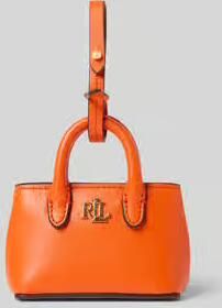 Lauren Ralph Lauren Hanger van leer met labelapplicatie