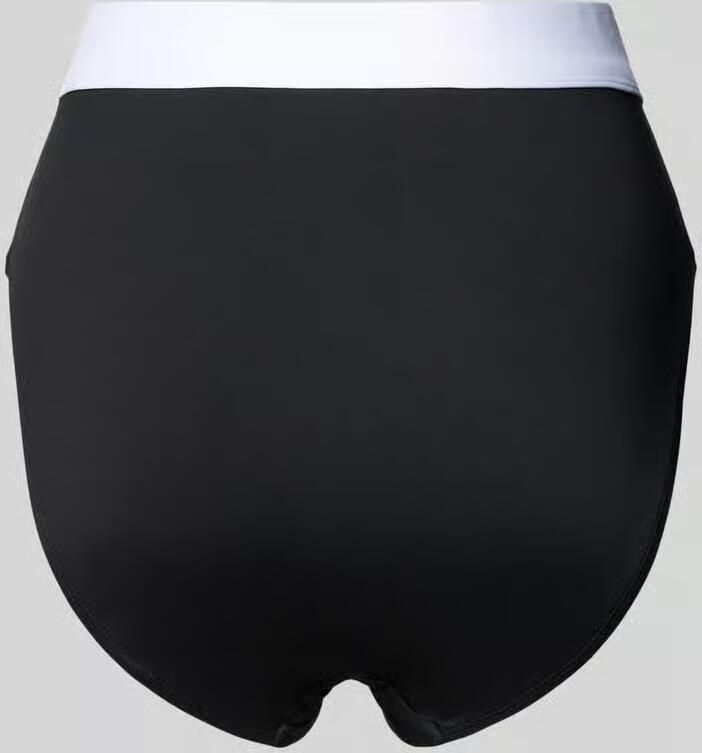 Lauren Ralph Lauren High waist bikinibroekje met logostitching model 'BEL AIR'