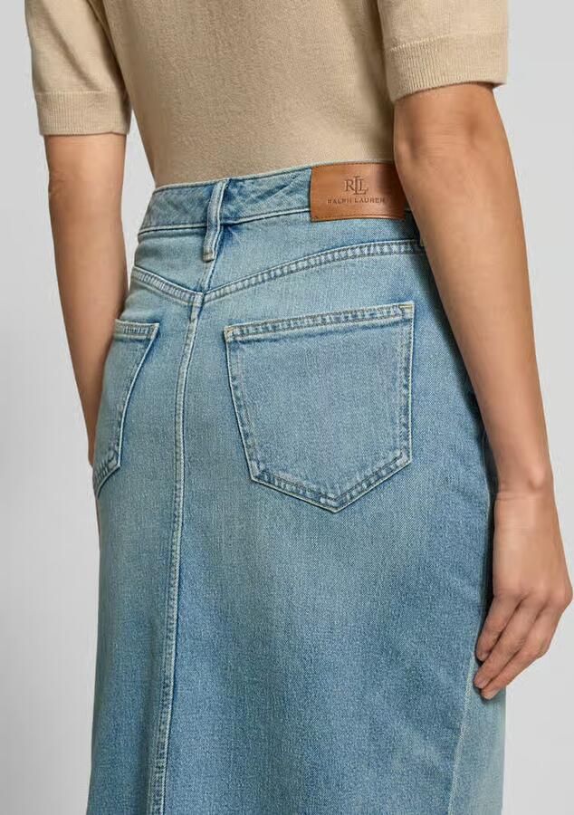 Lauren Ralph Lauren Jeansrok in midilengte - Foto 2