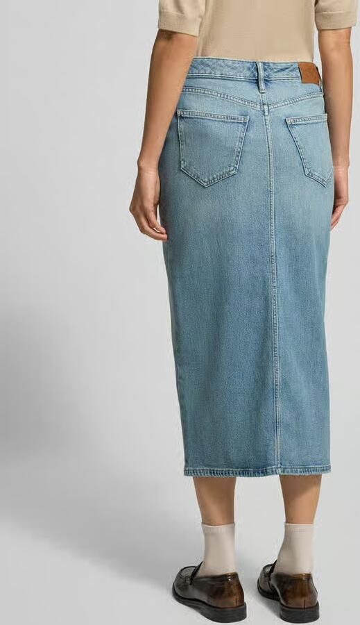 Lauren Ralph Lauren Jeansrok in midilengte