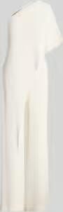 Ralph Lauren Elegante One-Shoulder Jumpsuit met Cascading Cape Beige Dames - Foto 9
