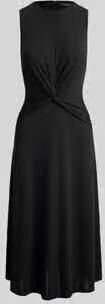 Lauren Ralph Lauren Jurk met knoopdetail in de taille