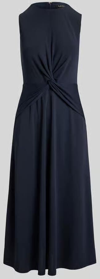 Lauren Ralph Lauren Jurk met knoopdetail in de taille - Foto 2