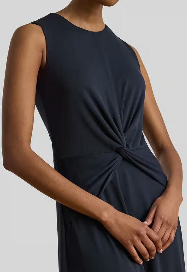 Lauren Ralph Lauren Jurk met knoopdetail in de taille