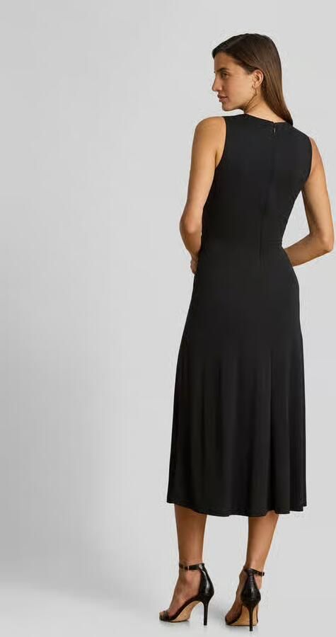 Lauren Ralph Lauren Jurk met knoopdetail in de taille - Foto 3