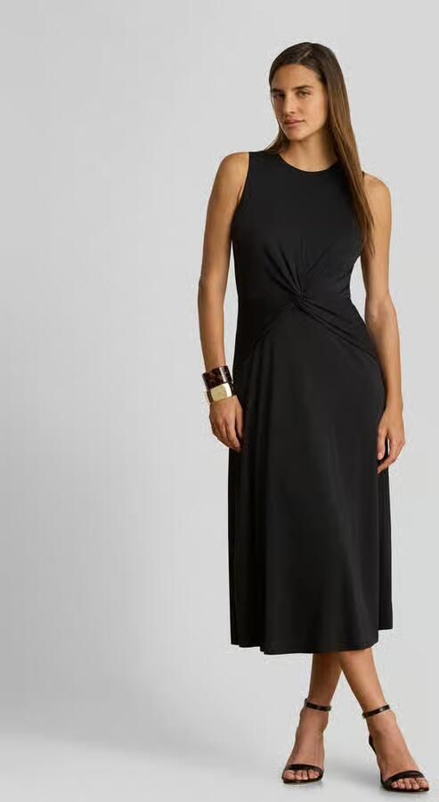 Lauren Ralph Lauren Jurk met knoopdetail in de taille - Foto 2