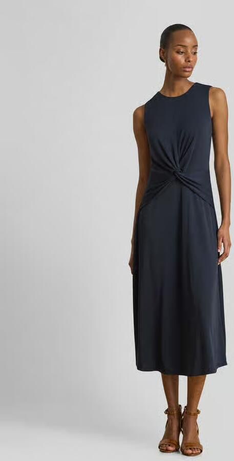 Lauren Ralph Lauren Jurk met knoopdetail in de taille - Foto 3