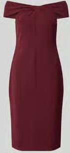 Lauren Ralph Lauren Knielange cocktailjurk met knoopdetail Model 'TAKOTA'