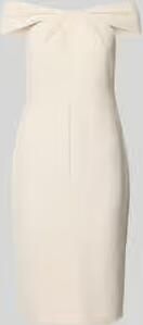 Lauren Ralph Lauren Knielange cocktailjurk met knoopdetail Model 'TAKOTA'