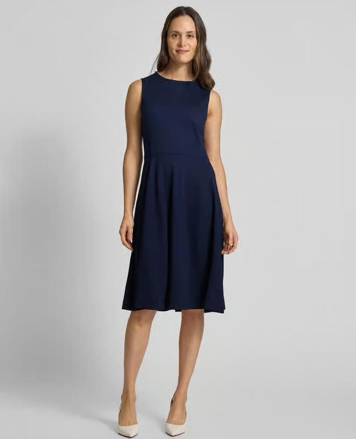 Lauren Ralph Lauren Knielange jurk in mouwloos design model 'CHARLEY' - Foto 2