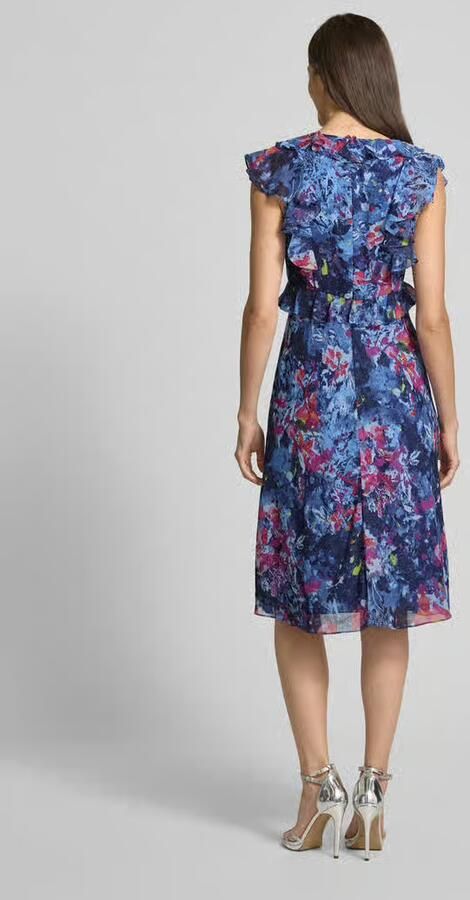 Lauren Ralph Lauren Knielange jurk met ruches model 'Taralee'