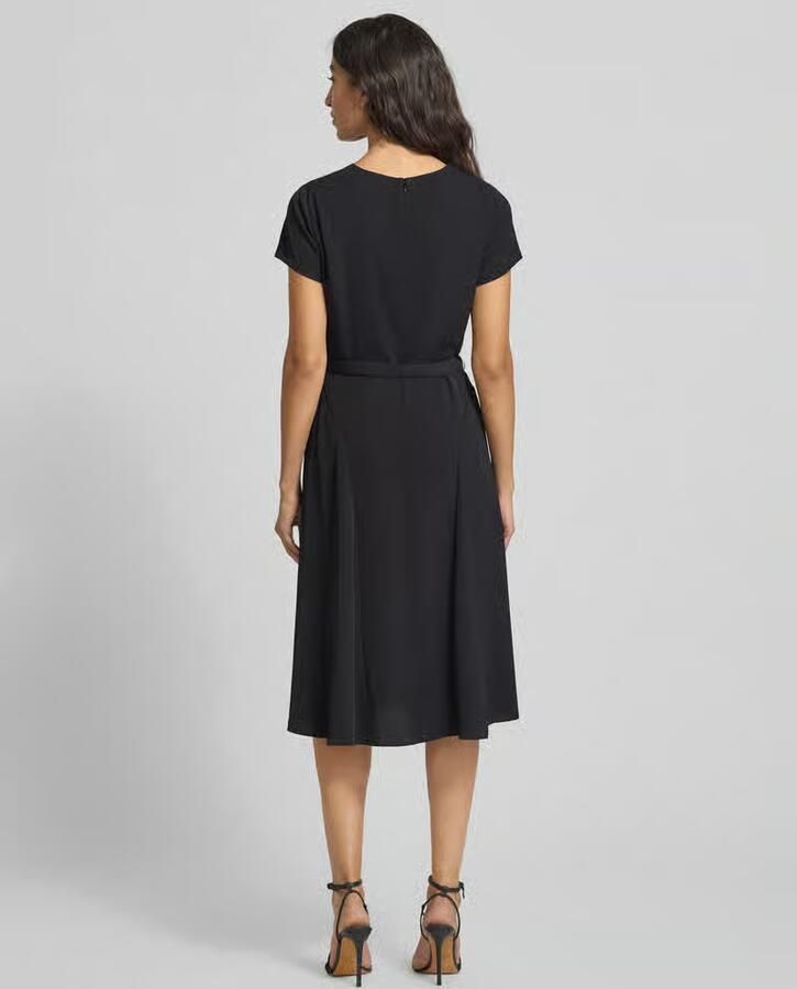 Lauren Ralph Lauren Knielange jurk met tailleriem
