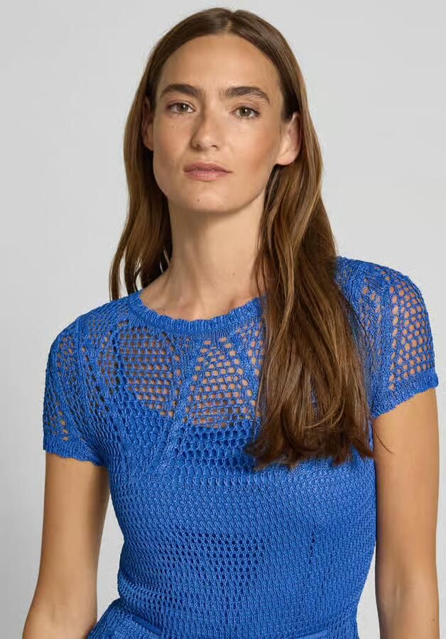 Lauren Ralph Lauren Knielange jurk van viscose met strikceintuur model 'JURRIN' - Foto 2