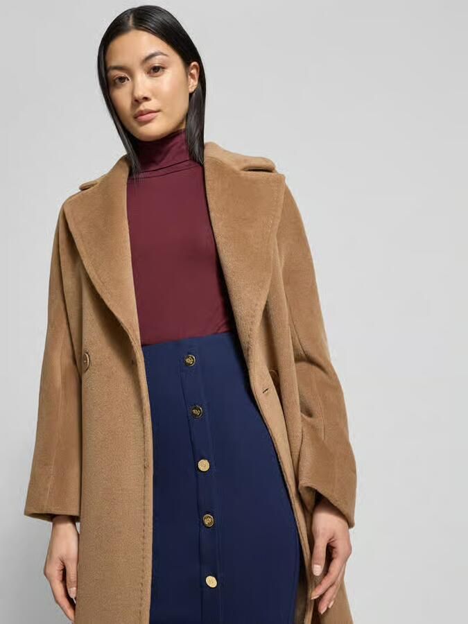 Lauren Ralph Lauren Kokerrok met knoopsluiting model 'TARVER' - Foto 2