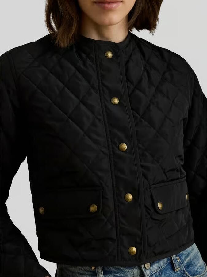 Lauren Ralph Lauren Kort fit gewatteerd jack met klepzakken model 'CENWAY'