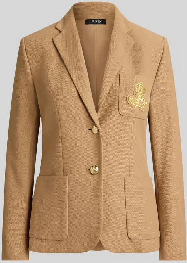 Lauren Ralph Lauren Korte blazer met geborduurd logo