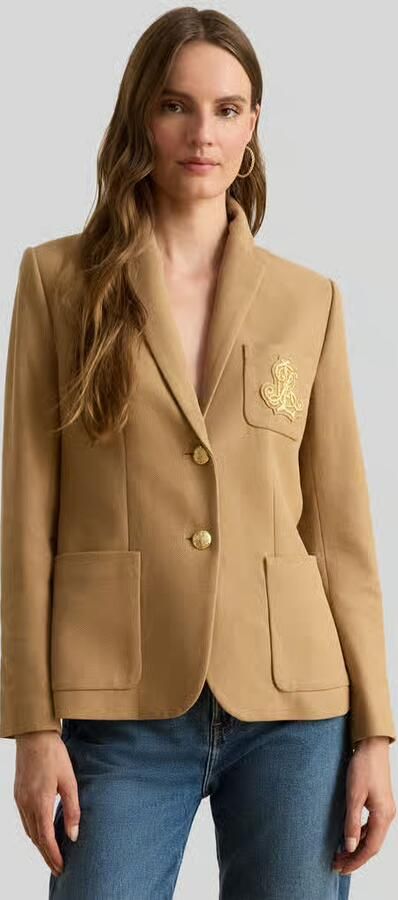 Lauren Ralph Lauren Korte blazer met geborduurd logo - Foto 2