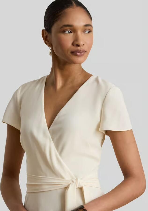 Lauren Ralph Lauren Kuitlang jurk in wikkeloptiek