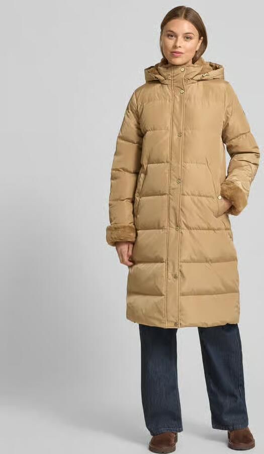 Lauren Ralph Lauren Lange donsjas met capuchon en steekzakken - Foto 2