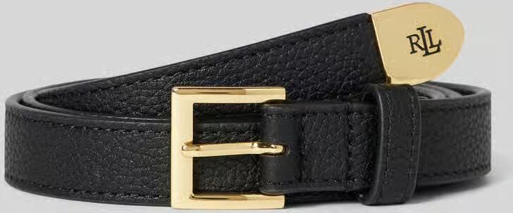Lauren Ralph Lauren Leren ceintuur met doornsluiting