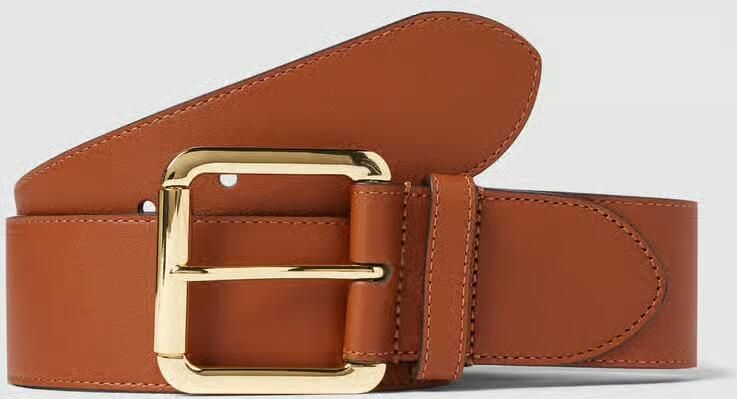 Lauren Ralph Lauren Leren ceintuur met doornsluiting