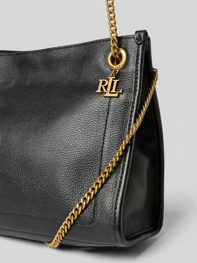 Lauren Ralph Lauren Handtas met labelapplicatie en schouderband - Foto 2