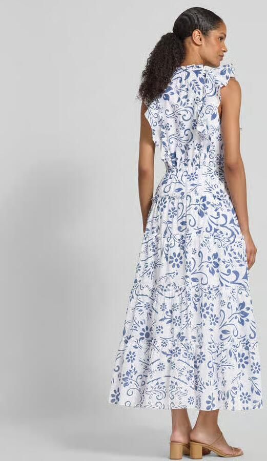 Lauren Ralph Lauren Maxi-jurk in laagjeslook model 'NARELLA'
