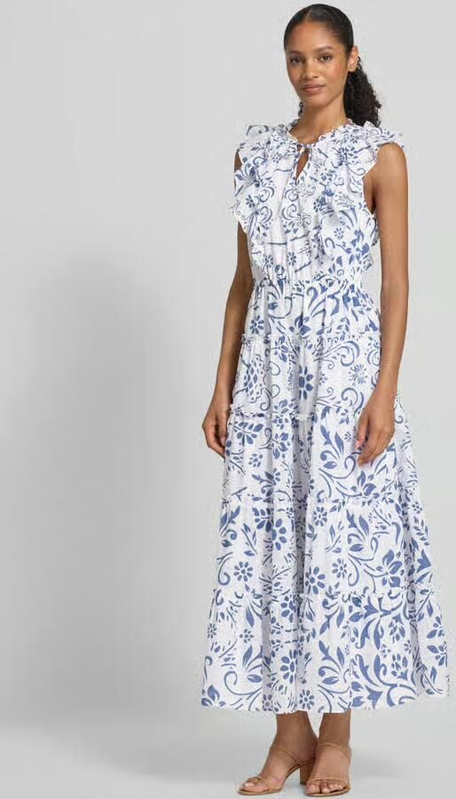 Lauren Ralph Lauren Maxi-jurk in laagjeslook model 'NARELLA' - Foto 2