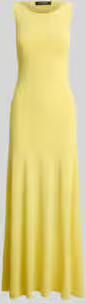Lauren Ralph Lauren Maxi-jurk van mix van viscose en katoen