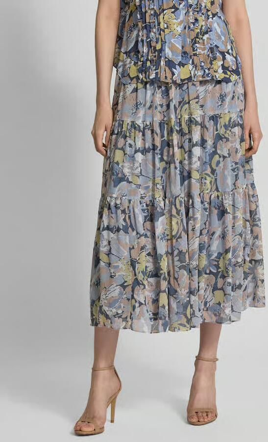 Lauren Ralph Lauren Maxirok in laagjeslook model 'PAULDINA' - Foto 3