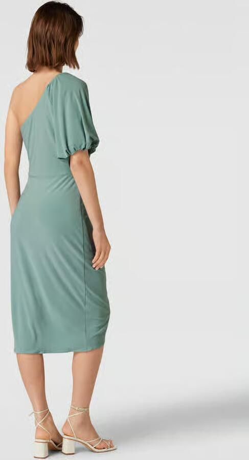 Lauren Ralph Lauren Midi-jurk in one shoulder-design model 'MARIYOW'