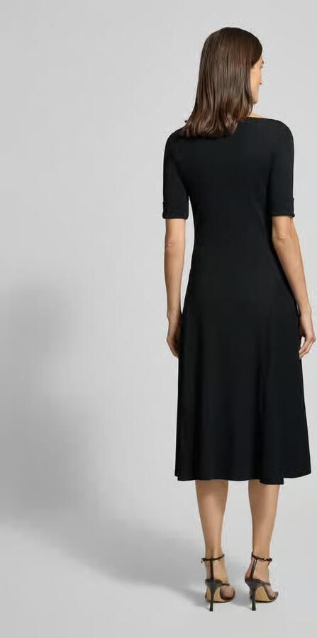 Lauren Ralph Lauren regular fit jersey jurk van katoenmix model 'MUNZIE' - Foto 3