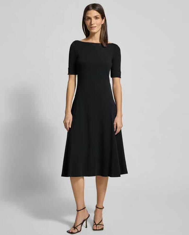 Lauren Ralph Lauren regular fit jersey jurk van katoenmix model 'MUNZIE' - Foto 4