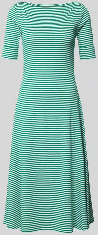 Lauren Ralph Lauren Midi-jurk met boothals model 'MUNZIE'