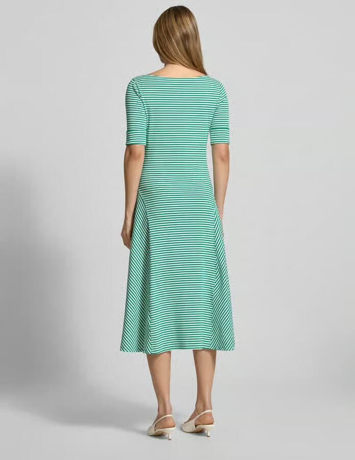 Lauren Ralph Lauren Midi-jurk met boothals Model 'MUNZIE'