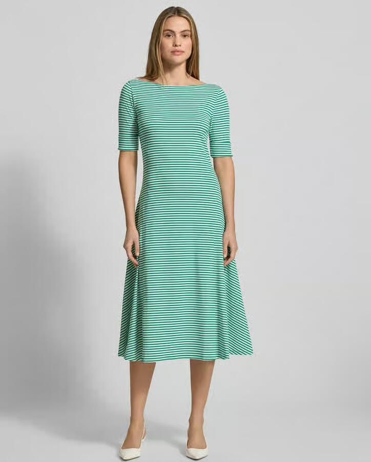Lauren Ralph Lauren Midi-jurk met boothals Model 'MUNZIE' - Foto 2