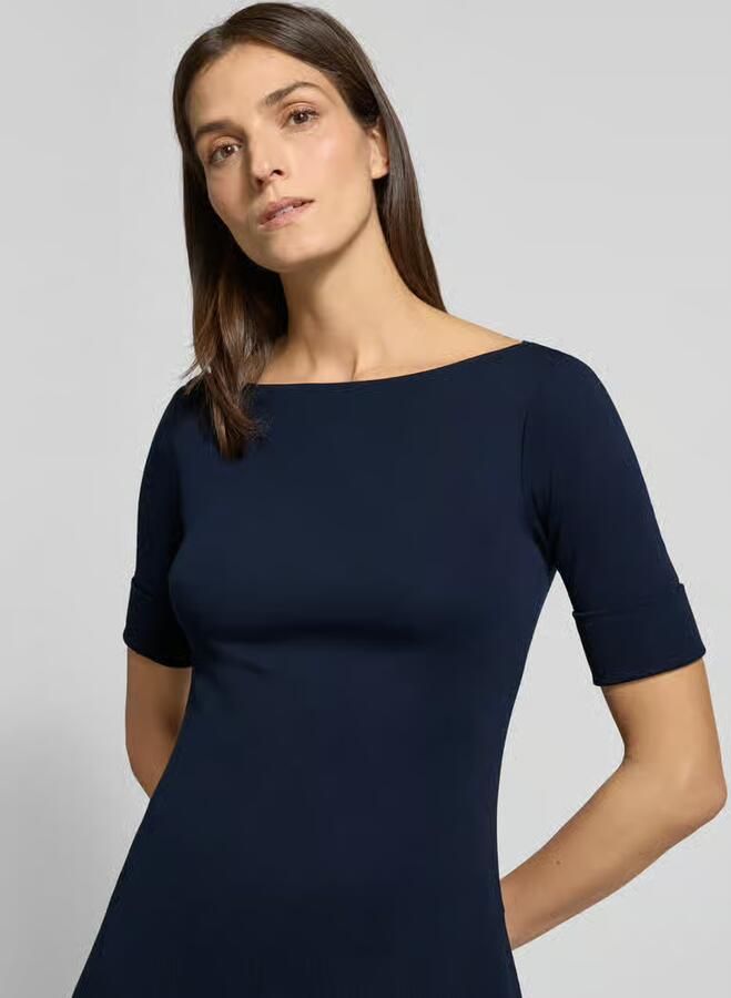 Lauren Ralph Lauren Midi-jurk met halflange mouwen model 'MUNZIE' - Foto 2