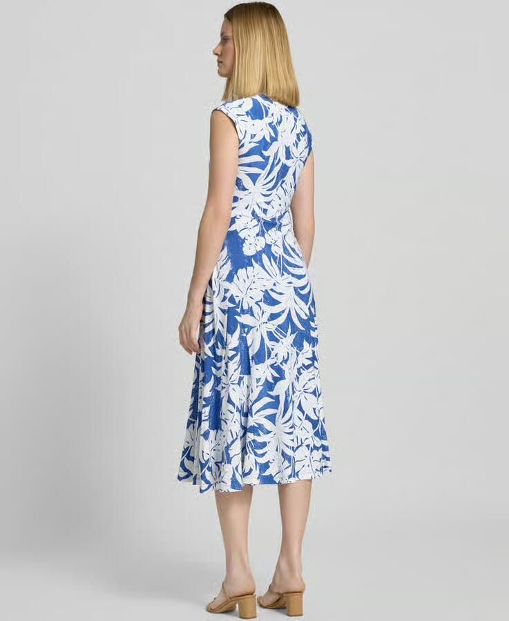 Lauren Ralph Lauren Midi-jurk met plooien model 'YSHANKA''
