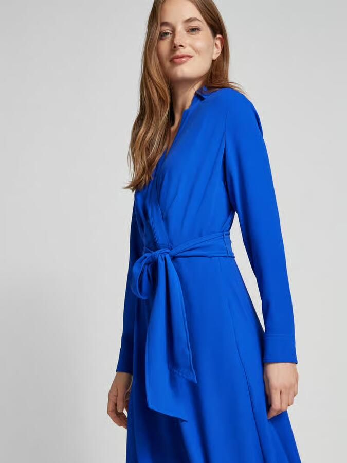 Lauren Ralph Lauren Midi-jurk met V-hals model 'ROWELLA' - Foto 2