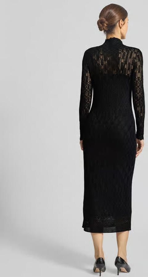Lauren Ralph Lauren Midi-jurk van viscosemix model 'PAGDEN' - Foto 2