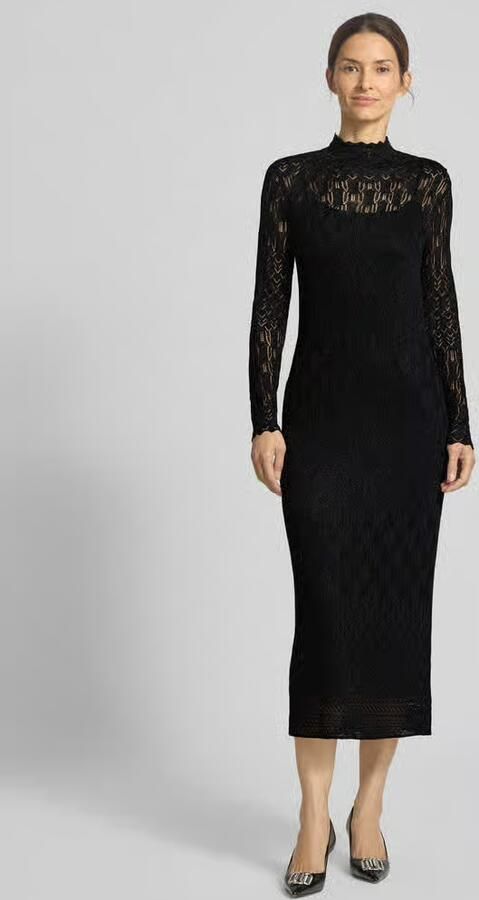 Lauren Ralph Lauren Midi-jurk van viscosemix model 'PAGDEN' - Foto 3