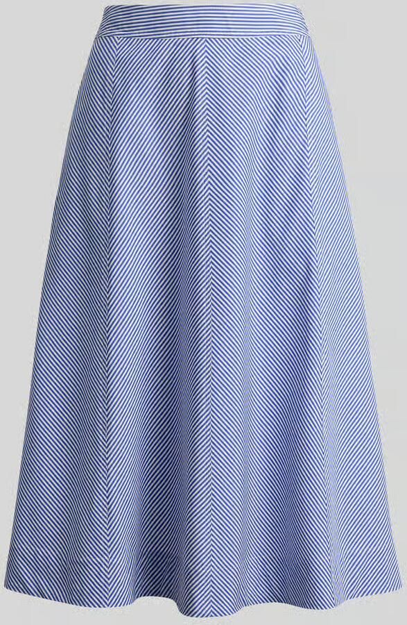 Lauren Ralph Lauren Midi-rok van zuiver katoen - Foto 2