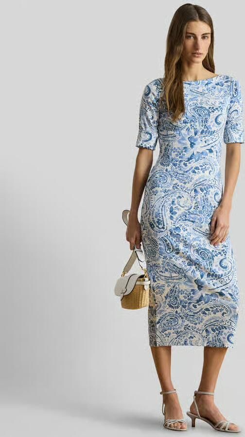 Lauren Ralph Lauren Midi-vrijetijdsjurk met all-over motief - Foto 2