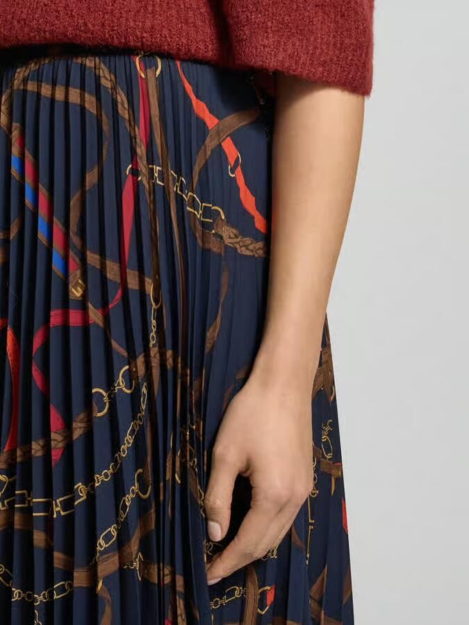 Lauren Ralph Lauren Midirok met plissévouwen - Foto 2